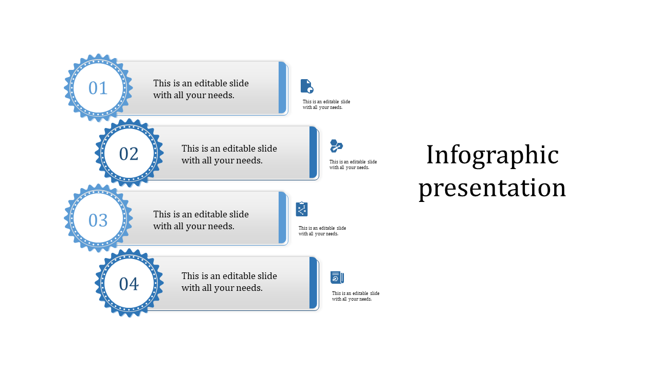 Infographic Presentation PowerPoint Slide Template